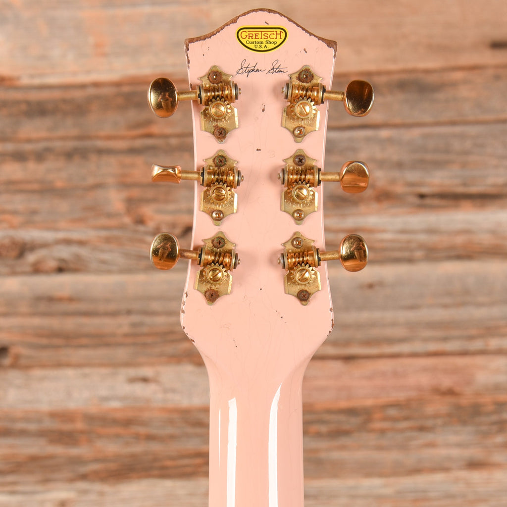 Gretsch Custom Shop Stephen Stern G6128CS Duo-Jet Aged Burgundy Mist 2014 - View 7 | MusicMarket