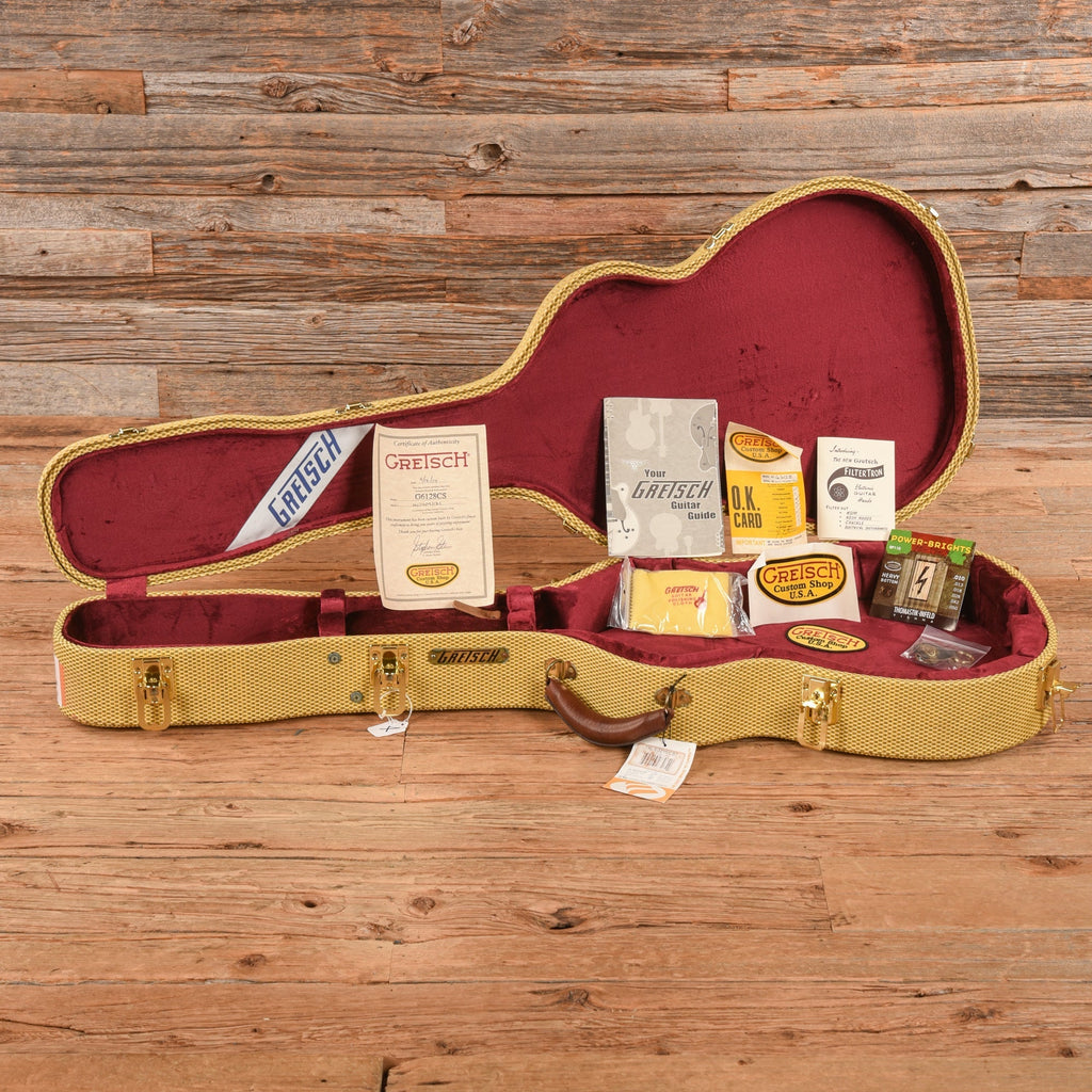 Gretsch Custom Shop Stephen Stern G6128CS Duo-Jet Aged Burgundy Mist 2014 - View 9 | MusicMarket