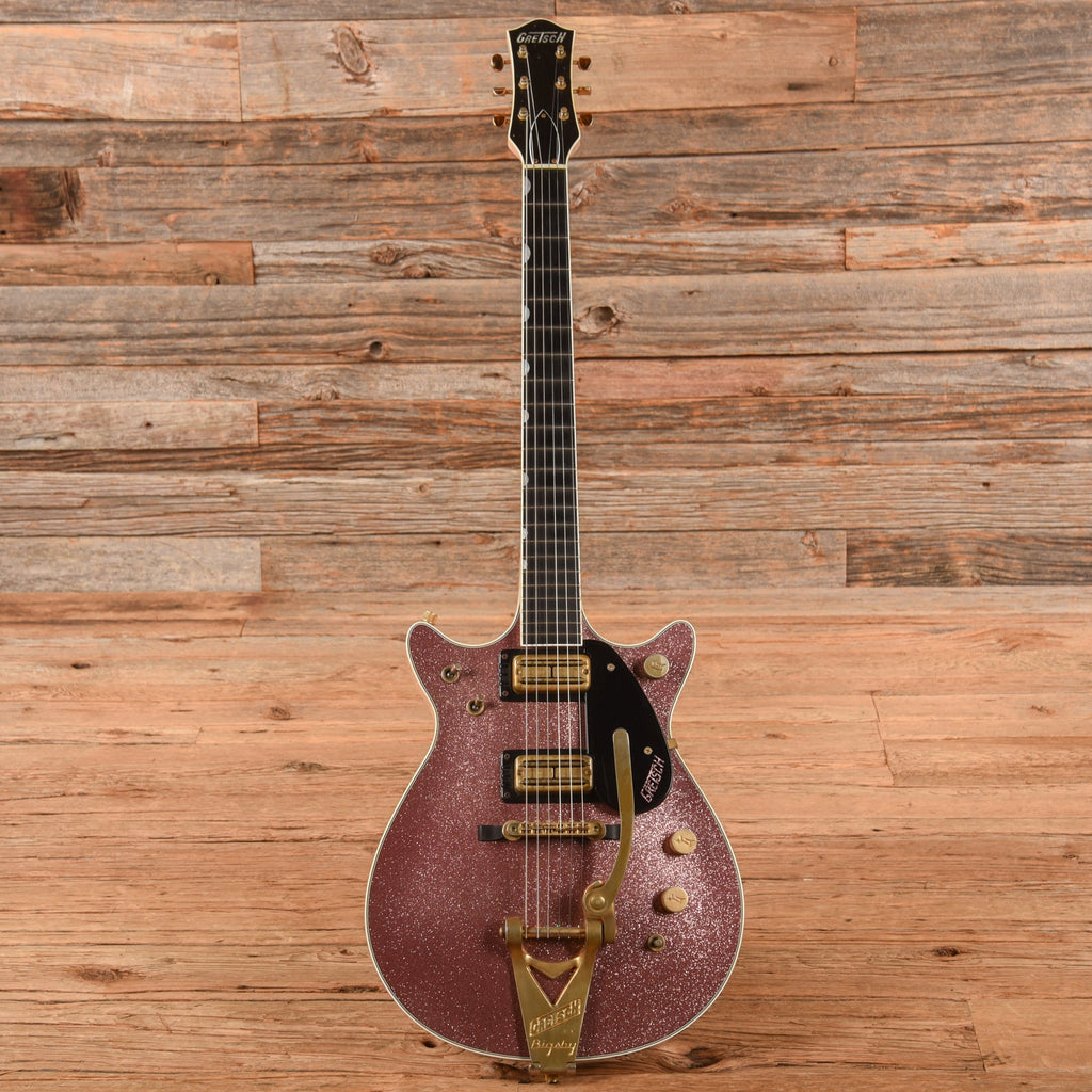 Gretsch Custom Shop Stephen Stern G6128CS Duo-Jet Aged Burgundy Mist 2014 - View 4 | MusicMarket