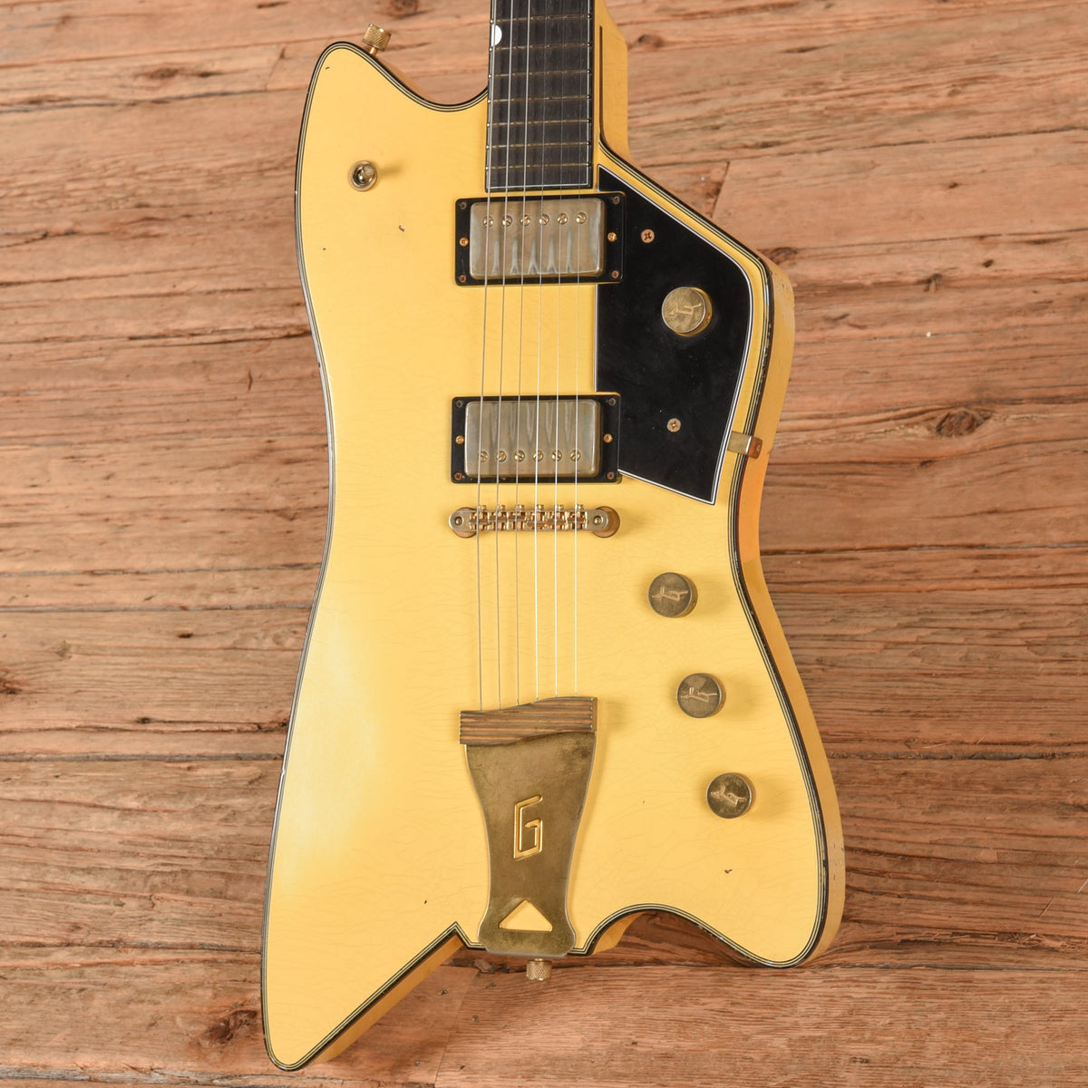 Gretsch Custom Shop Stephen Stern Masterbuilt Caddy Bo Relic White 2023 - View 2 | MusicMarket