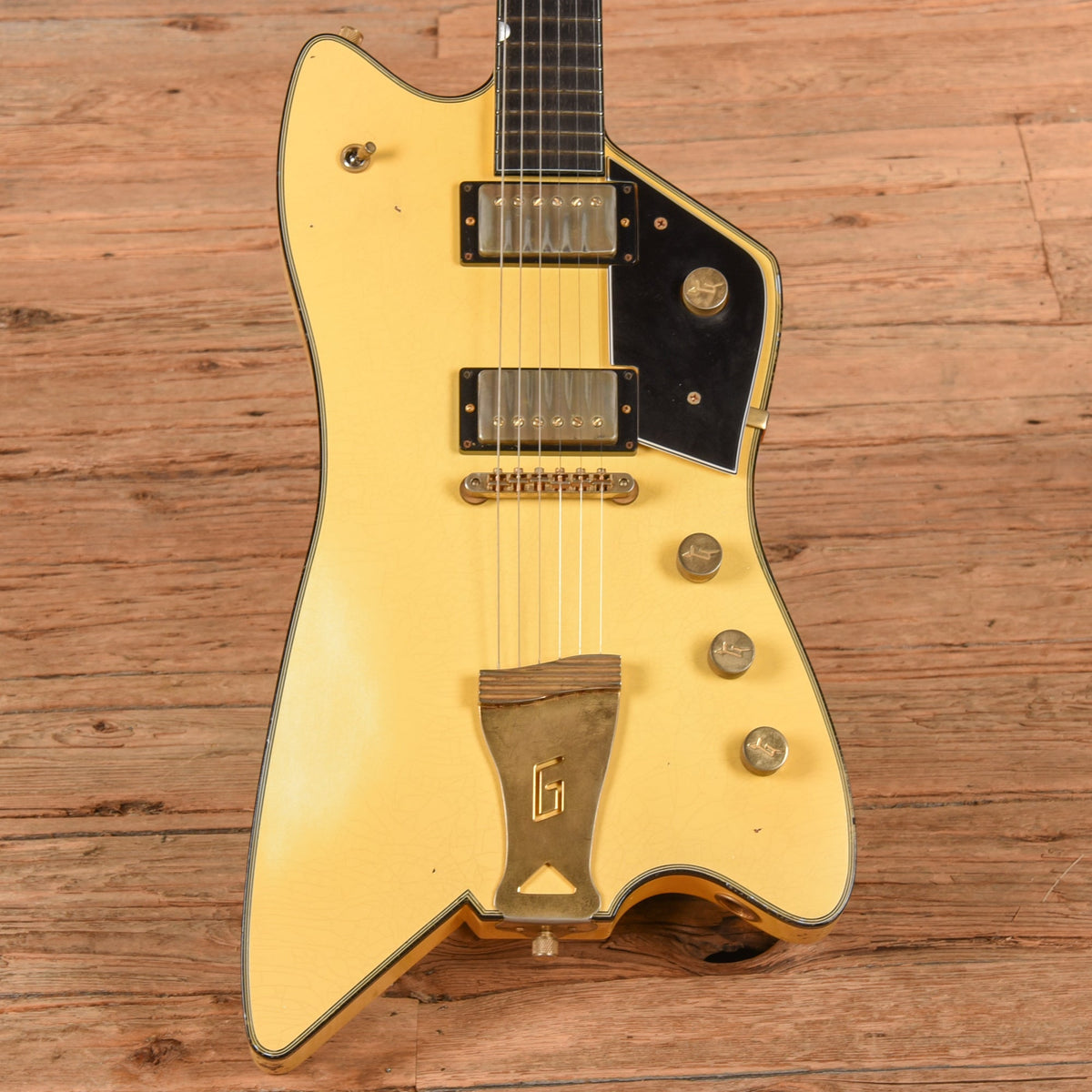 Gretsch Custom Shop Stephen Stern Masterbuilt Caddy Bo Relic White 2023 - MusicMarket