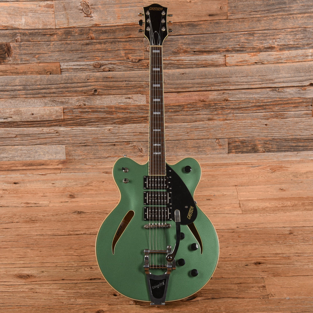 Gretsch G2627T Streamliner Center Block 3-Pickup Georgia Green 2022 - View 4 | MusicMarket
