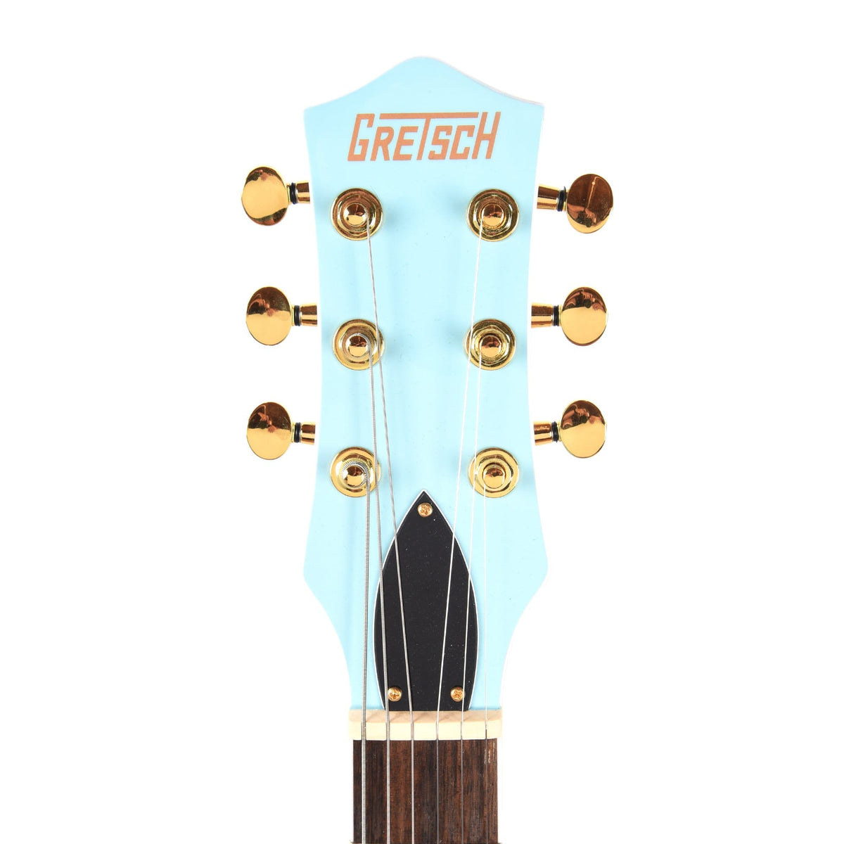Gretsch G5230 Electromatic Jet FT Daphne Blue w/Gold Hardware - View 6 | MusicMarket