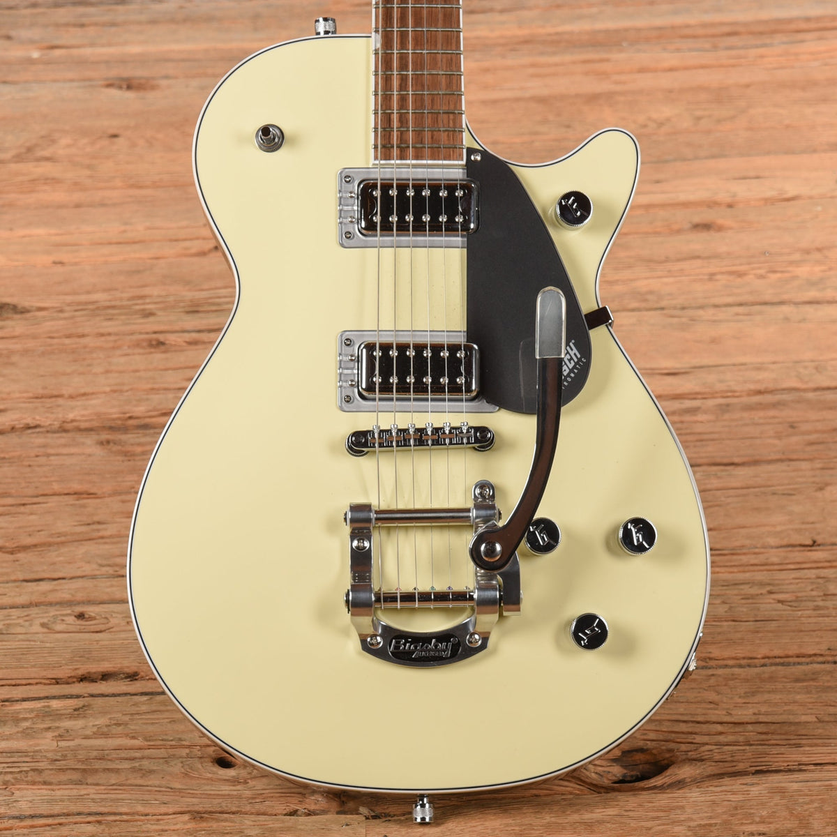 Gretsch G5230T Electromatic Jet FT with Bigsby Two-Tone Vintage White/ London Grey 2025 - MusicMarket