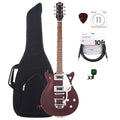 Gretsch G5232T Electromatic Double Jet FT Dark Cherry Metallic w/Bigsby w/Gig Bag, Tuner, (1) Cable, Picks and