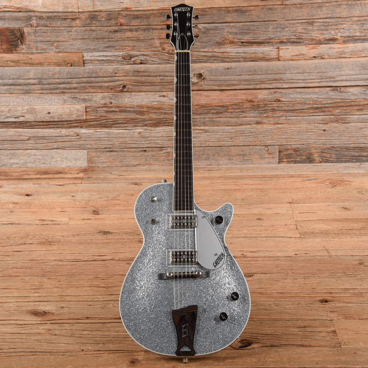 Gretsch G6129 Silver Jet Silver Sparkle 2004 - View 4 | MusicMarket