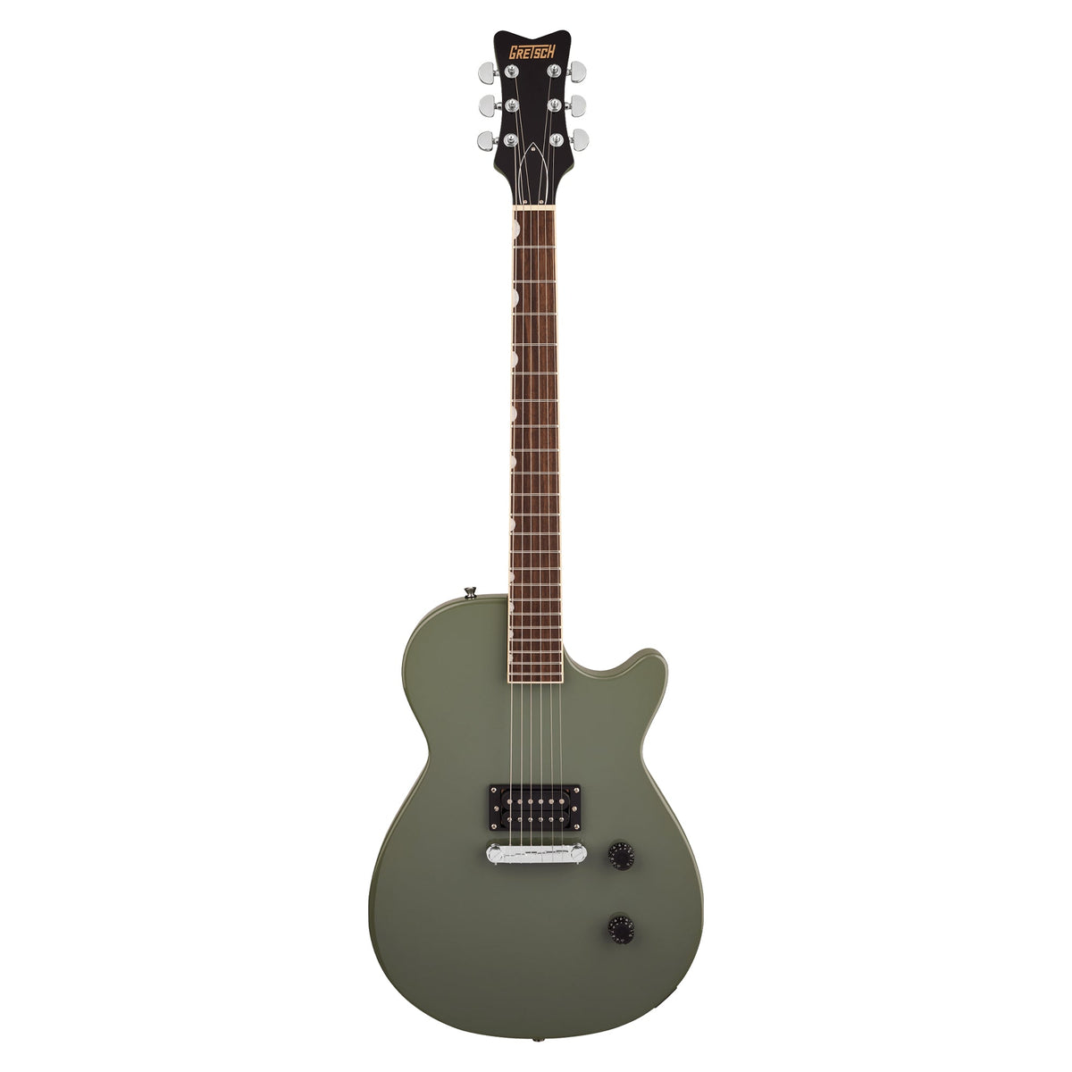 Gretsch Streamliner Jet Club 1 Pickup Olive Drab - View 2 | MusicMarket