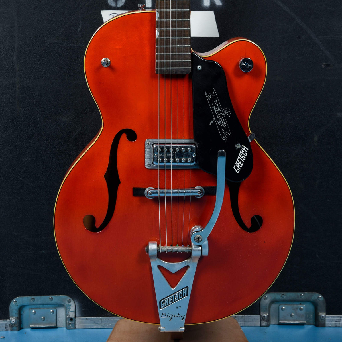 Gretsch 6119 Chet Atkins Tennessean Orange 1959 - View 3 | MusicMarket