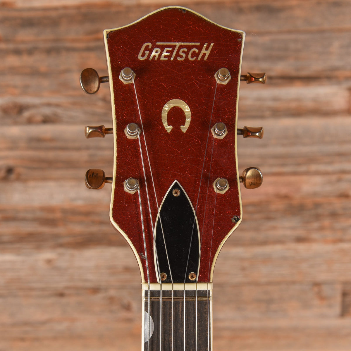 Gretsch Custom Shop Stephen Stern Masterbuilt G6120-CST Red Sparkle Over Sunburst 2021 - Zac Brown - View 6 |