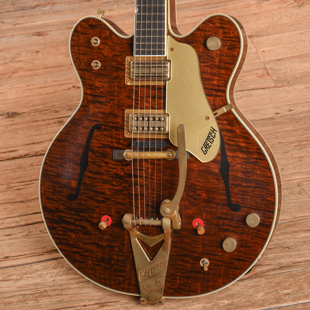 Gretsch Custom Shop Stephen Stern Masterbuilt G6122-CS Figured Mahogany 2022 - Zac Brown - View 2 | MusicMarket