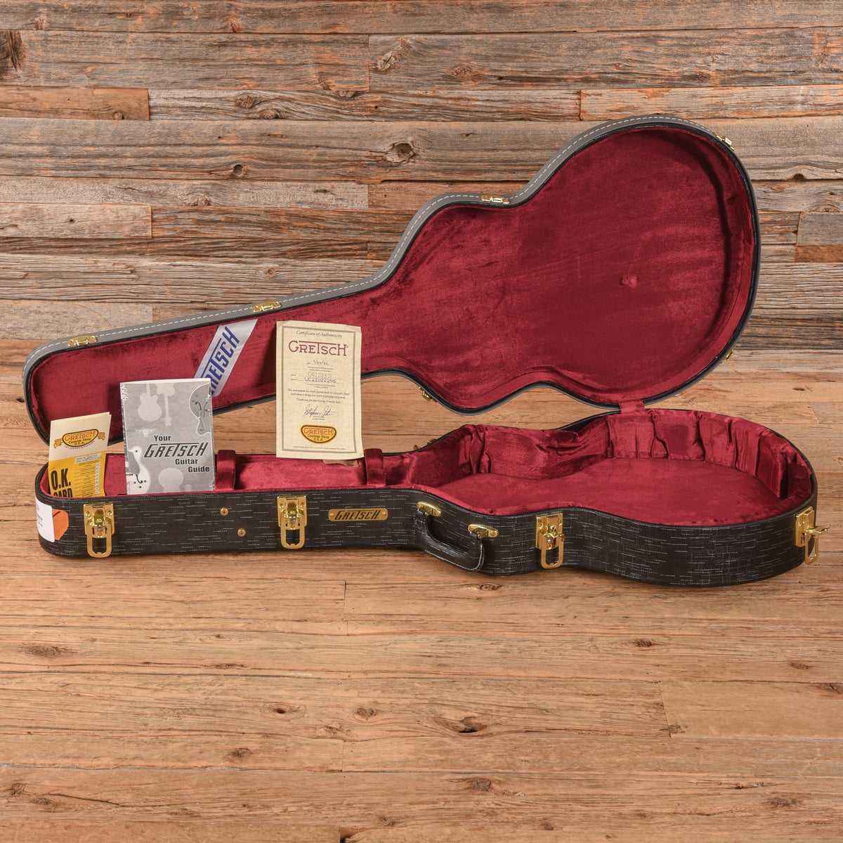 Gretsch Custom Shop Stephen Stern Masterbuilt G6122-CS Figured Mahogany 2022 - Zac Brown - View 9 | MusicMarket