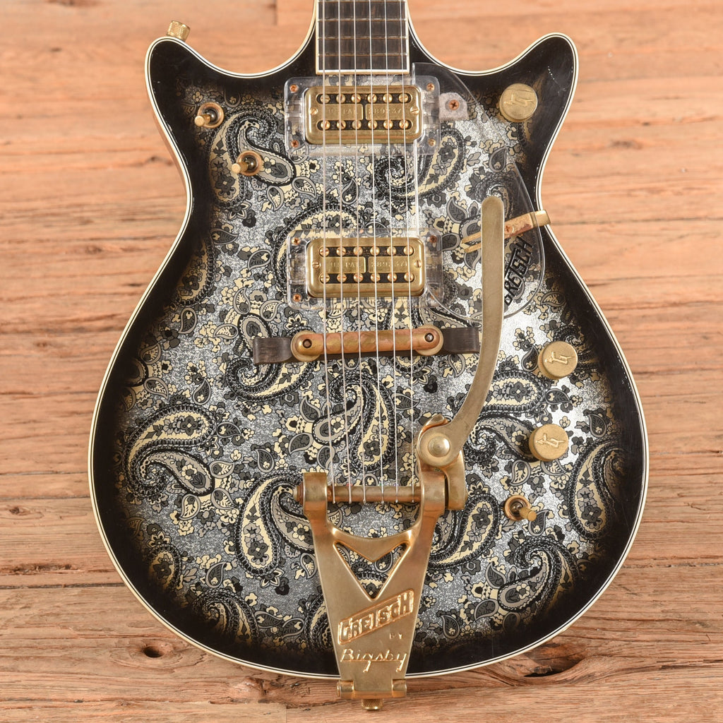Gretsch Custom Shop Stephen Stern Masterbuilt G6128-62 Silver Paisley 2022 - Zac Brown - MusicMarket