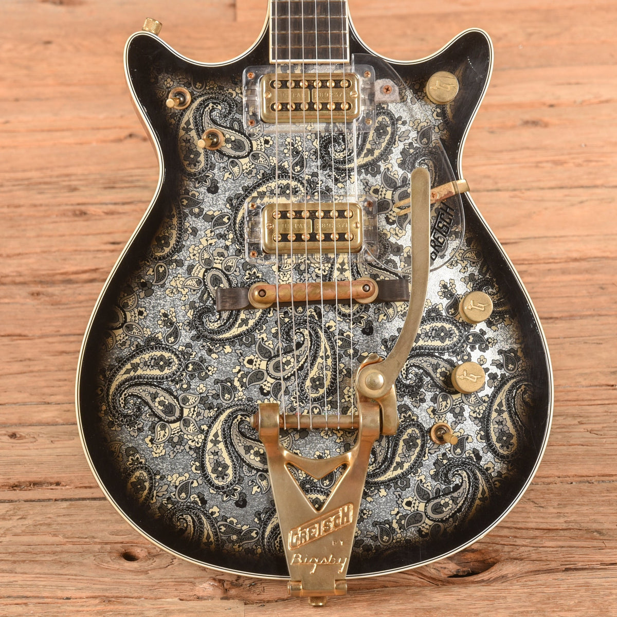 Gretsch Custom Shop Stephen Stern Masterbuilt G6128-62 Silver Paisley 2022 - Zac Brown - MusicMarket