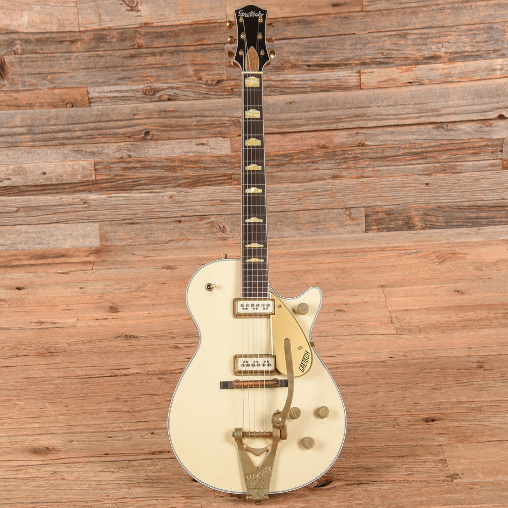 Gretsch Custom Shop Stephen Stern Masterbuilt G6128-CS Duo-Jet White 2021 - Zac Brown - View 4 | MusicMarket