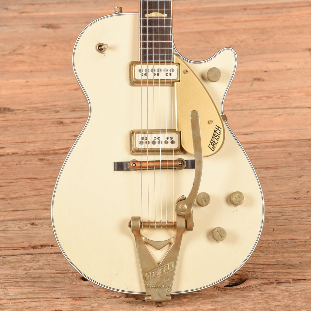 Gretsch Custom Shop Stephen Stern Masterbuilt G6128-CS Duo-Jet White 2021 - Zac Brown - MusicMarket