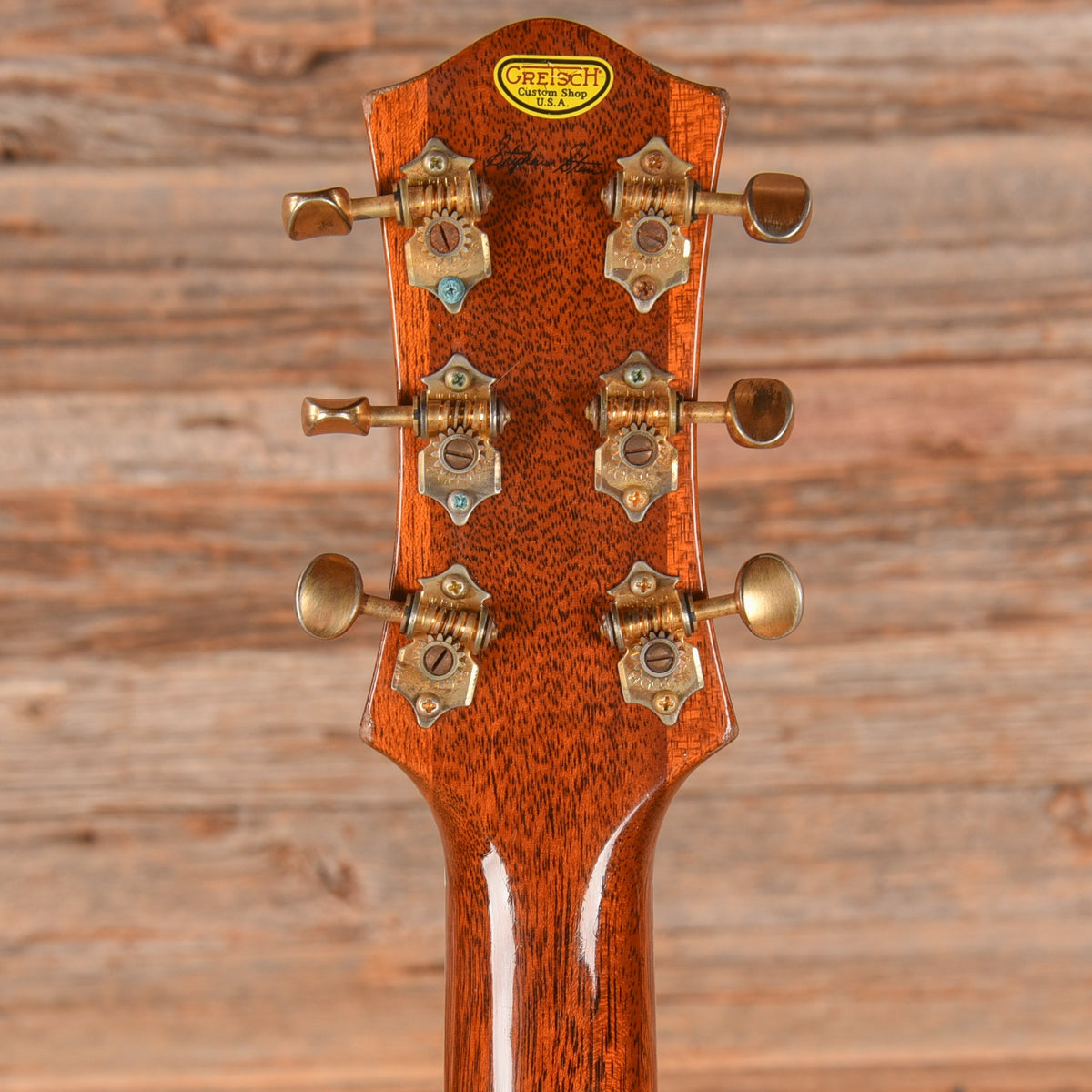 Gretsch Custom Shop Stephen Stern Masterbuilt G6128-CS Duo-Jet White 2021 - Zac Brown - View 7 | MusicMarket