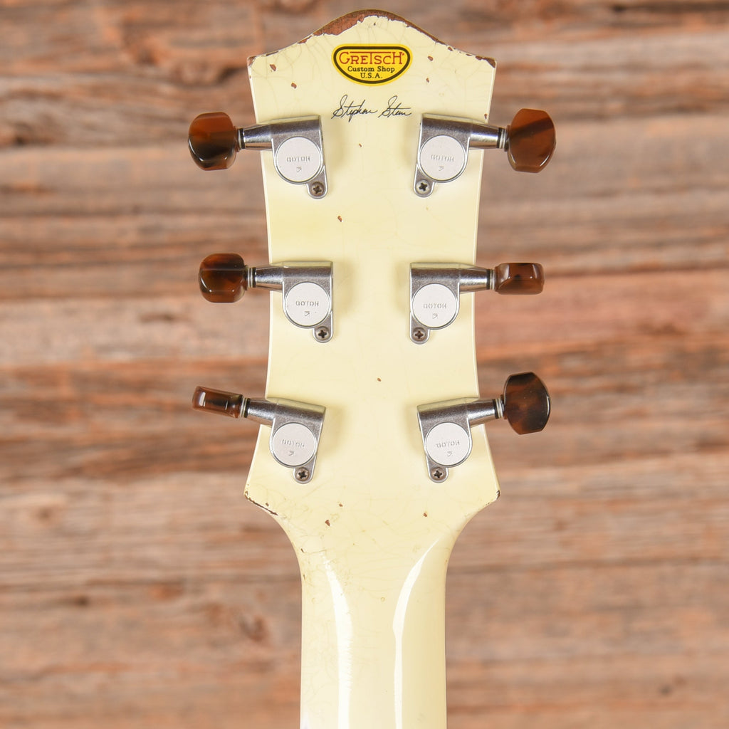 Gretsch Custom Shop Stephen Stern Masterbuilt G6128 Custom Shop White 2019 - Zac Brown - View 7 | MusicMarket