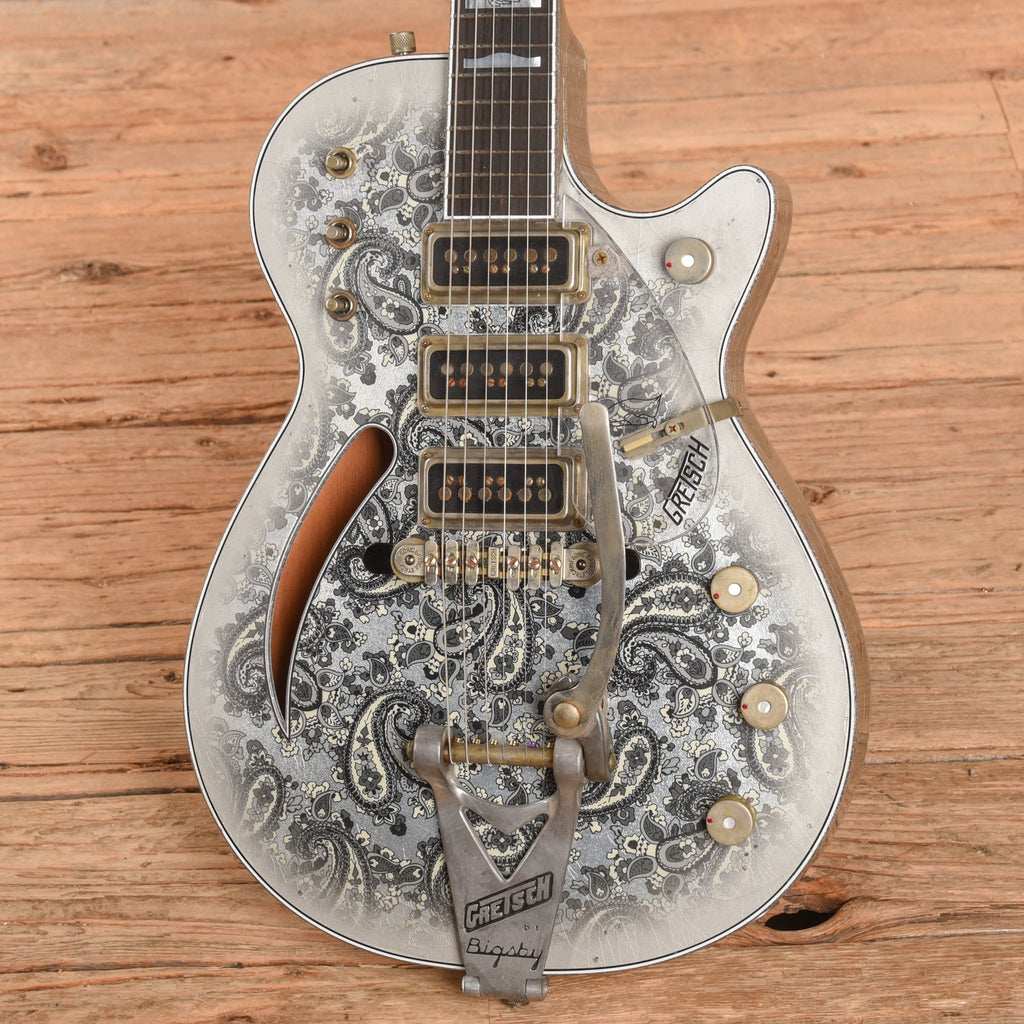 Gretsch Custom Shop Stephen Stern Masterbuilt G6134-CS Black Paisley 2021 - Zac Brown - View 2 | MusicMarket