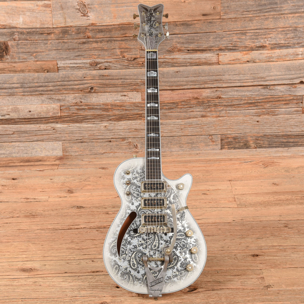 Gretsch Custom Shop Stephen Stern Masterbuilt G6134-CS Black Paisley 2021 - Zac Brown - View 4 | MusicMarket