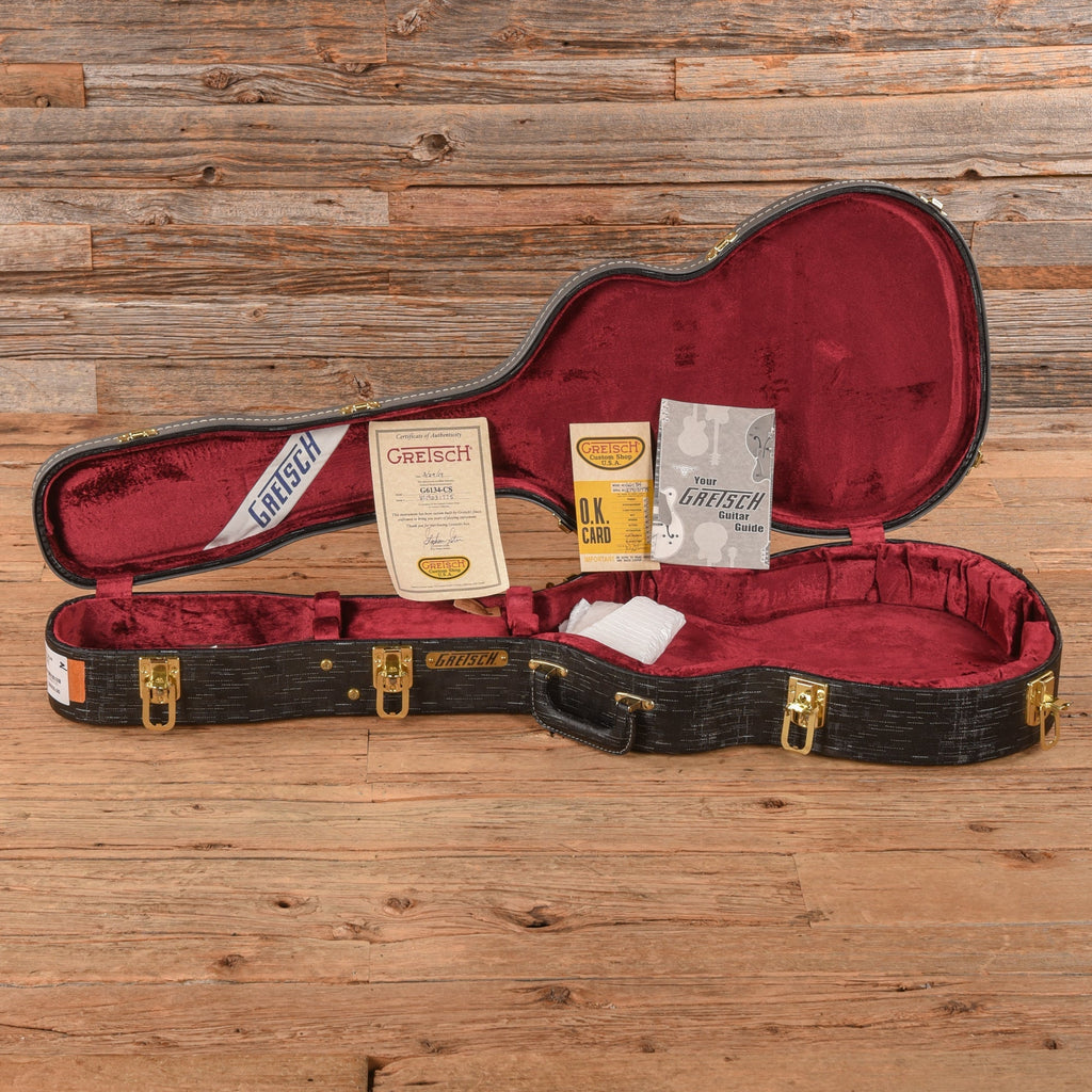 Gretsch Custom Shop Stephen Stern Masterbuilt G6134-CS Blue Sparkle 2019 - Zac Brown - View 9 | MusicMarket