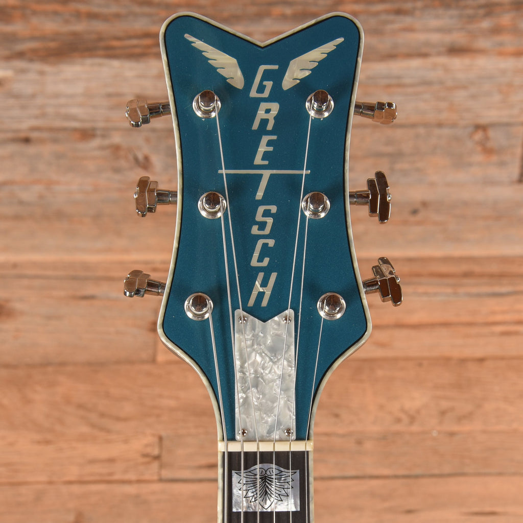 Gretsch Custom Shop Stephen Stern Masterbuilt G6134-CS Blue Sparkle 2019 - Zac Brown - View 6 | MusicMarket