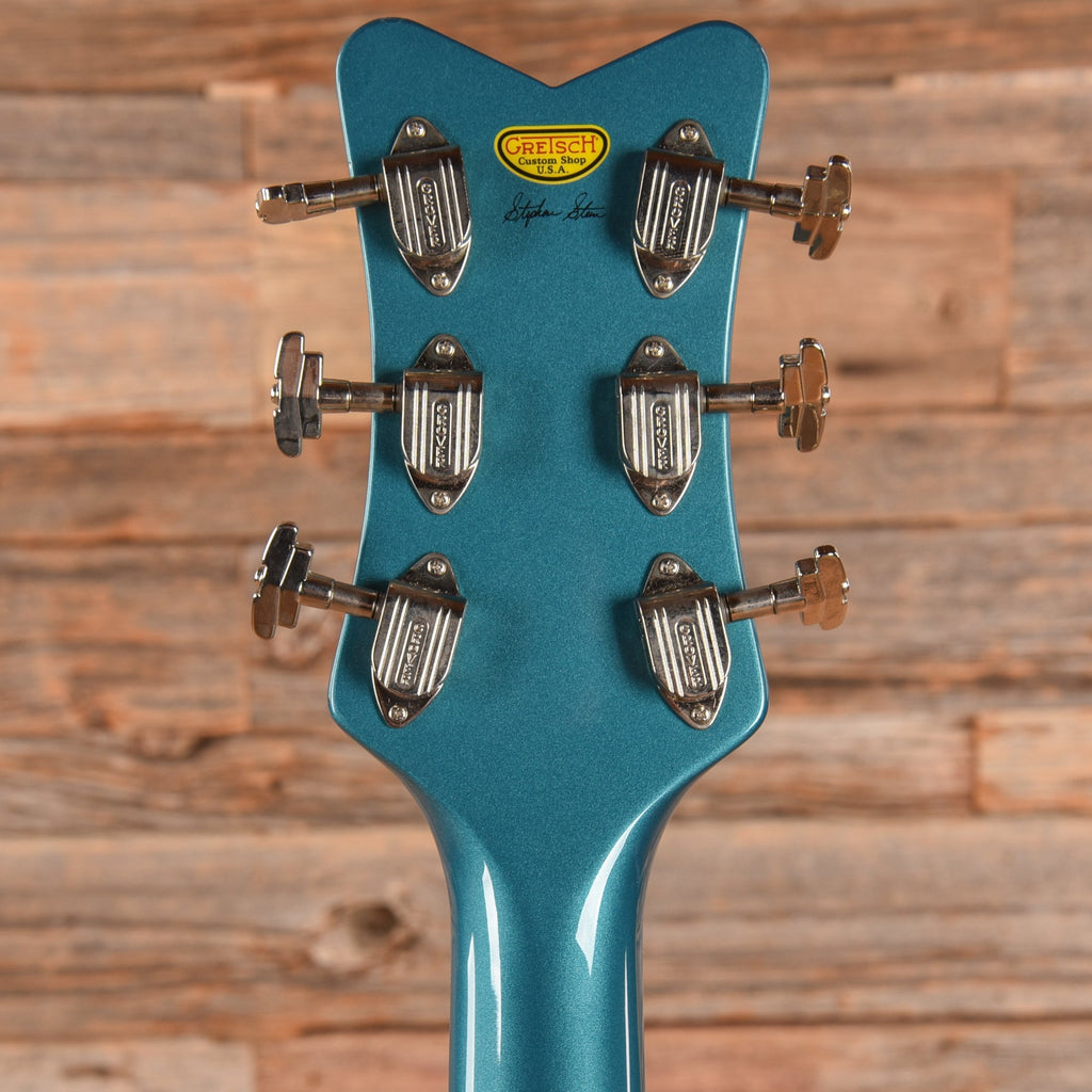 Gretsch Custom Shop Stephen Stern Masterbuilt G6134-CS Blue Sparkle 2019 - Zac Brown - View 7 | MusicMarket