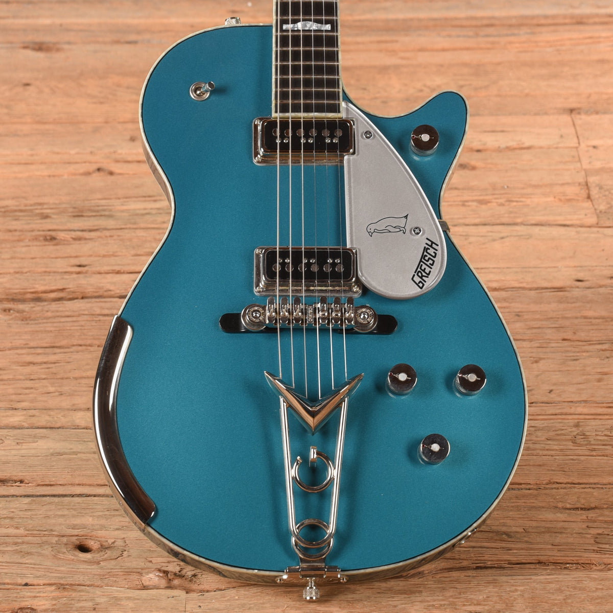 Gretsch Custom Shop Stephen Stern Masterbuilt G6134-CS Blue Sparkle 2019 - Zac Brown - MusicMarket