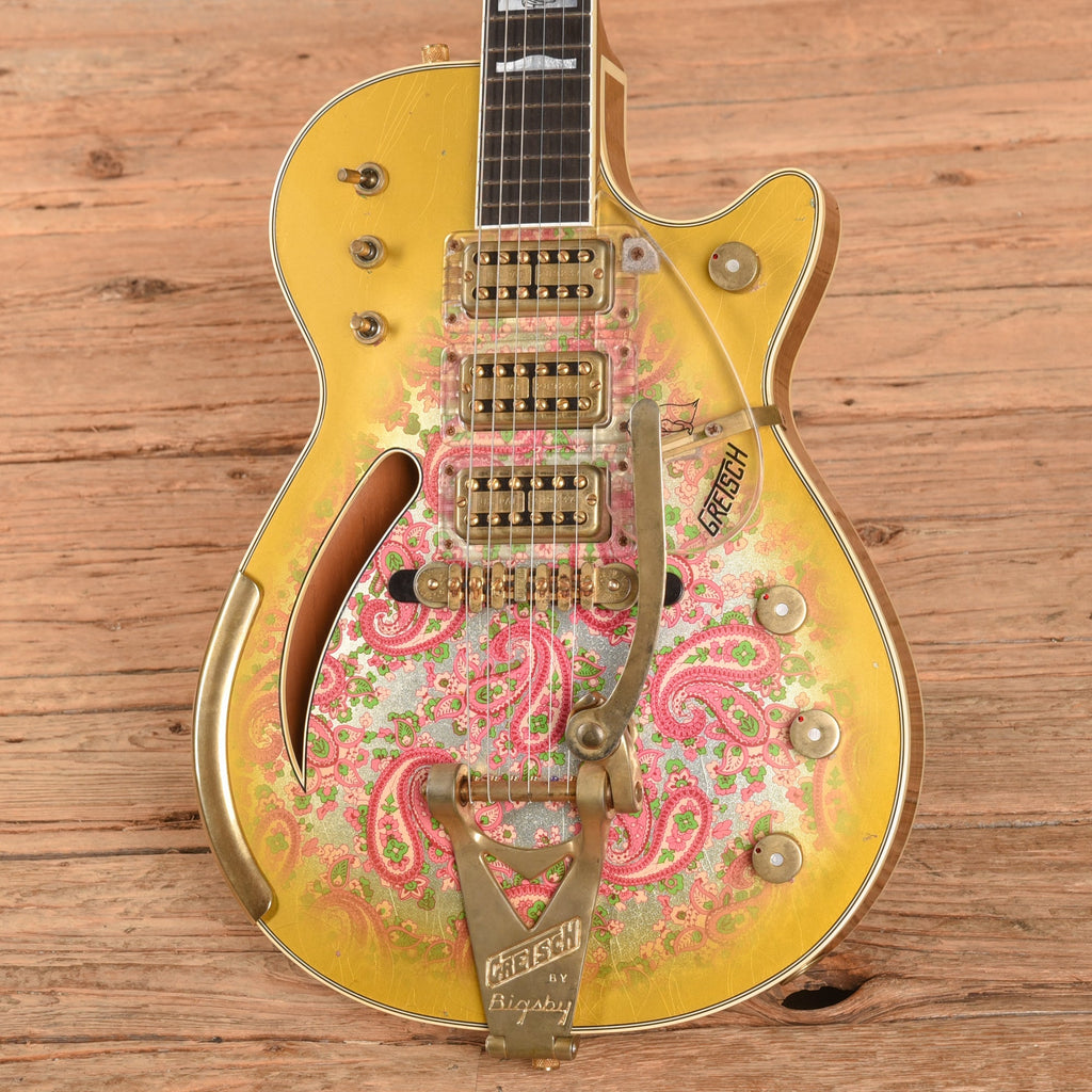 Gretsch Custom Shop Stephen Stern Masterbuilt G6134-CS Flower Paisley 2021 - Zac Brown - View 2 | MusicMarket
