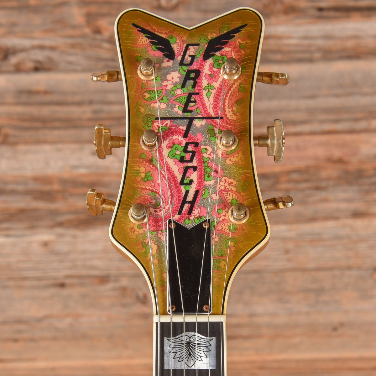 Gretsch Custom Shop Stephen Stern Masterbuilt G6134-CS Flower Paisley 2021 - Zac Brown - View 6 | MusicMarket