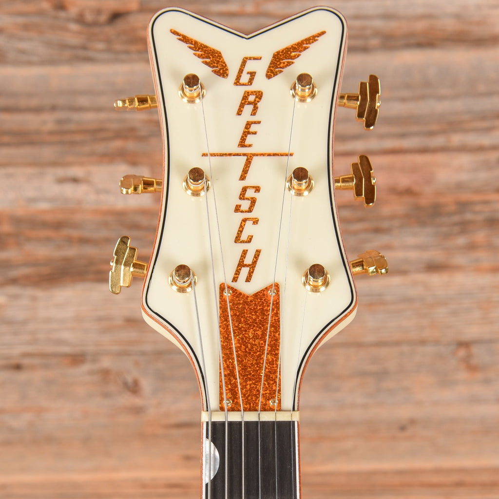 Gretsch Custom Shop Stephen Stern Masterbuilt G6134-CS Penguin Gold Sparkle 2021 - Zac Brown - View 6 | MusicMarket