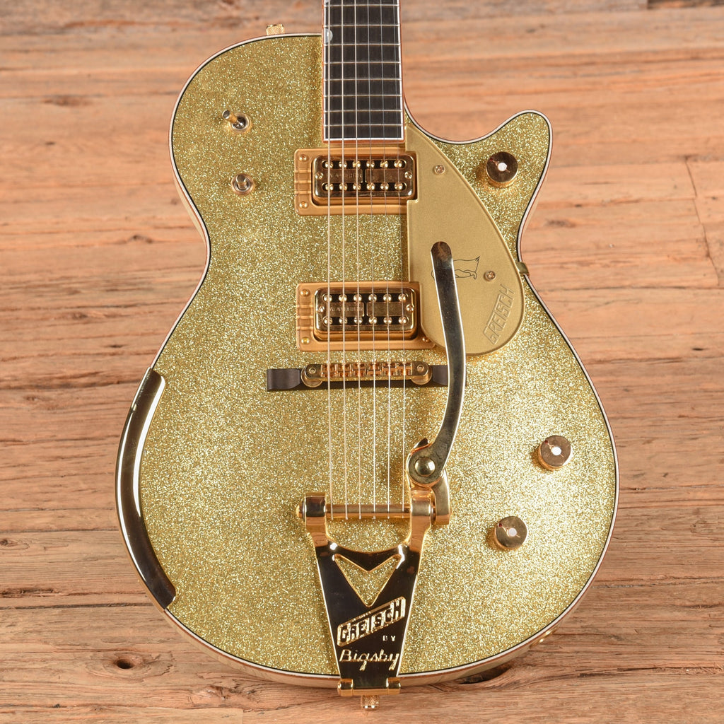 Gretsch Custom Shop Stephen Stern Masterbuilt G6134-CS Penguin Gold Sparkle 2021 - Zac Brown - MusicMarket