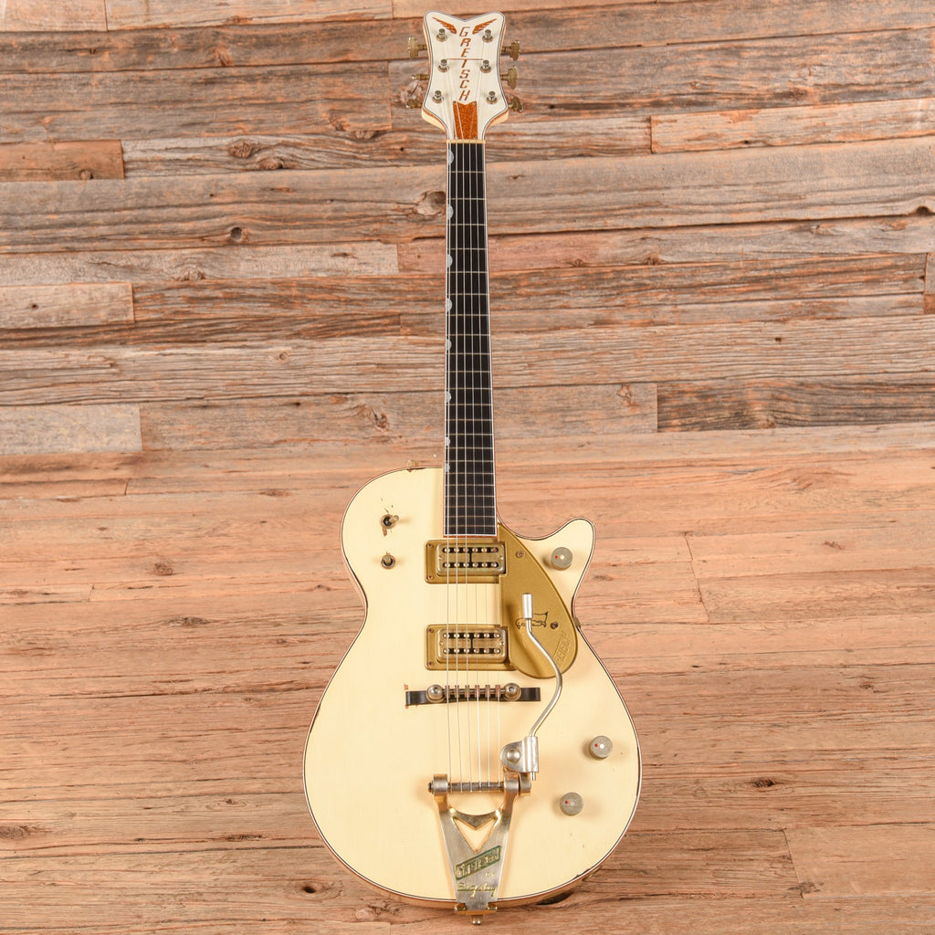 Gretsch Custom Shop Stephen Stern Masterbuilt G6134-CS Penguin White 2011 - Zac Brown - View 4 | MusicMarket