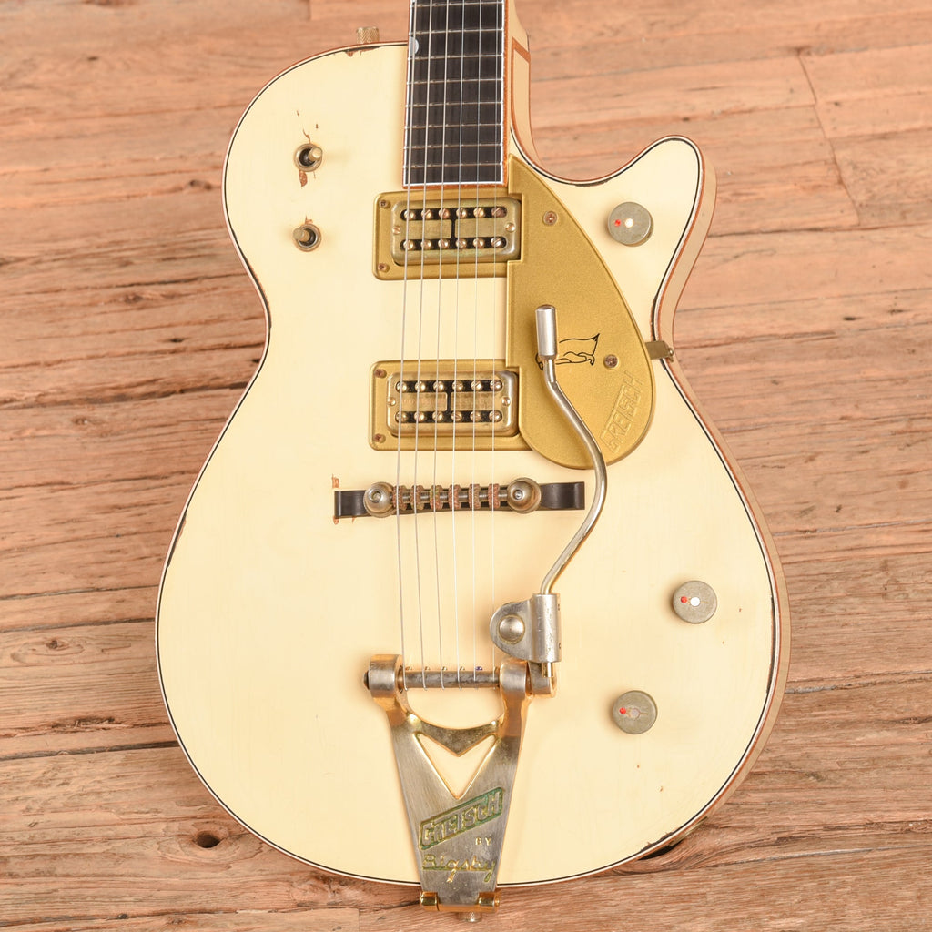 Gretsch Custom Shop Stephen Stern Masterbuilt G6134-CS Penguin White 2011 - Zac Brown - View 2 | MusicMarket