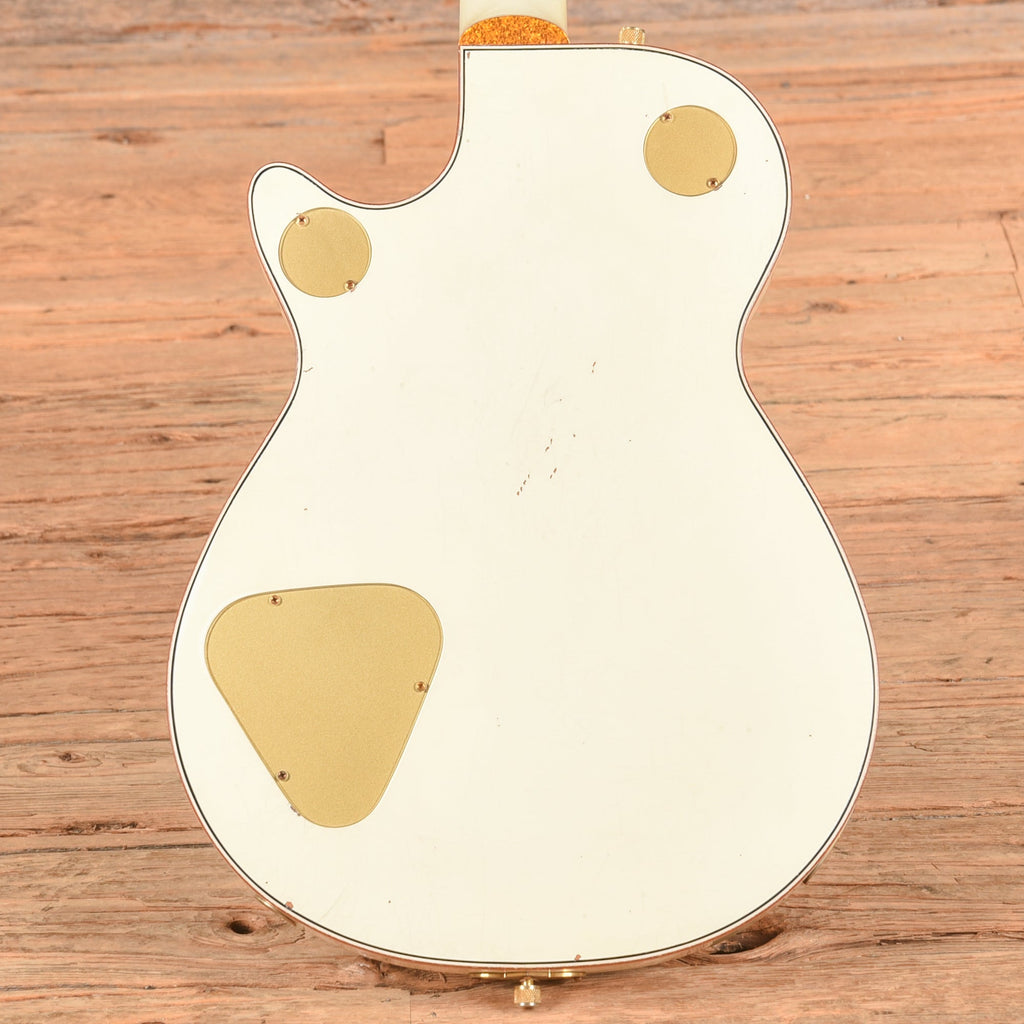 Gretsch Custom Shop Stephen Stern Masterbuilt G6134-CS Penguin White 2021 - Zac Brown - View 3 | MusicMarket