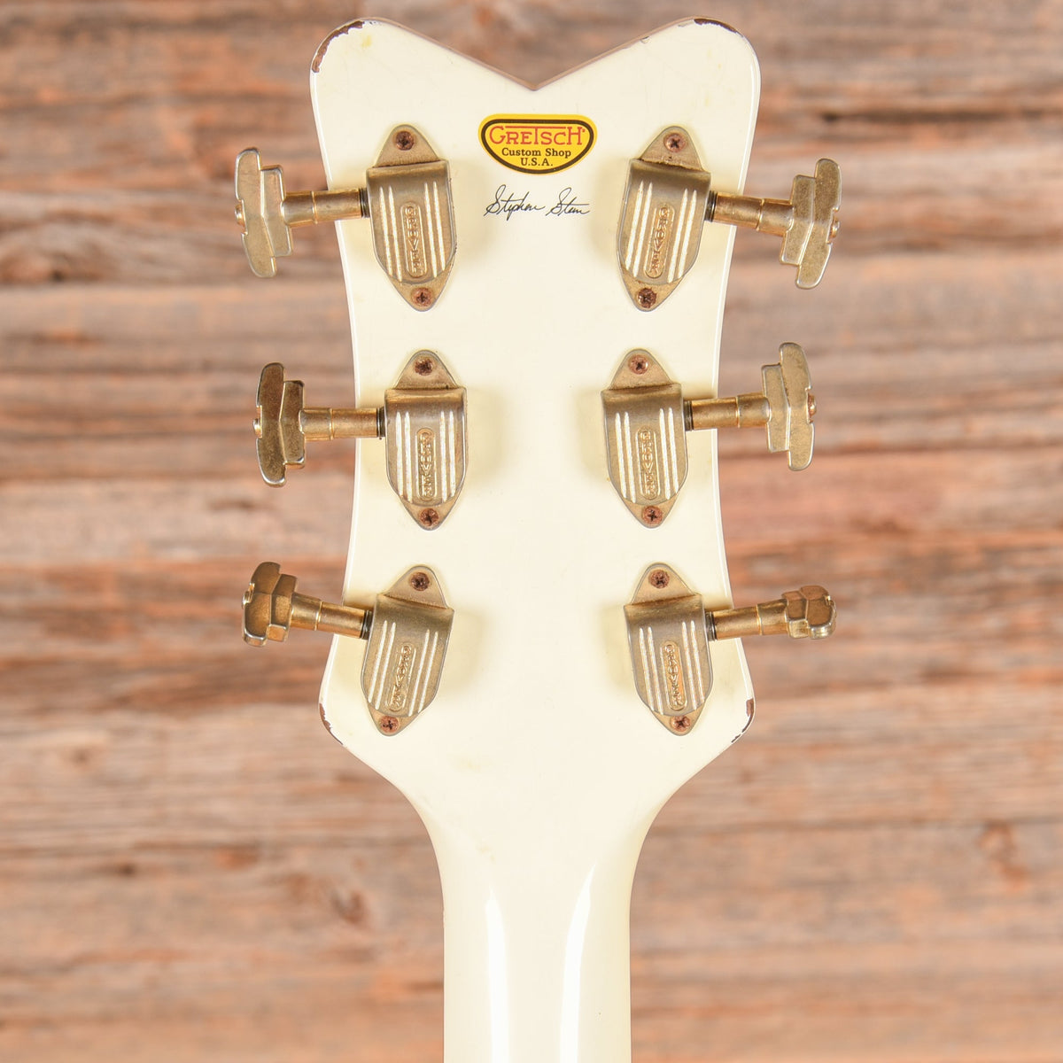 Gretsch Custom Shop Stephen Stern Masterbuilt G6134-CS Penguin White 2021 - Zac Brown - View 7 | MusicMarket