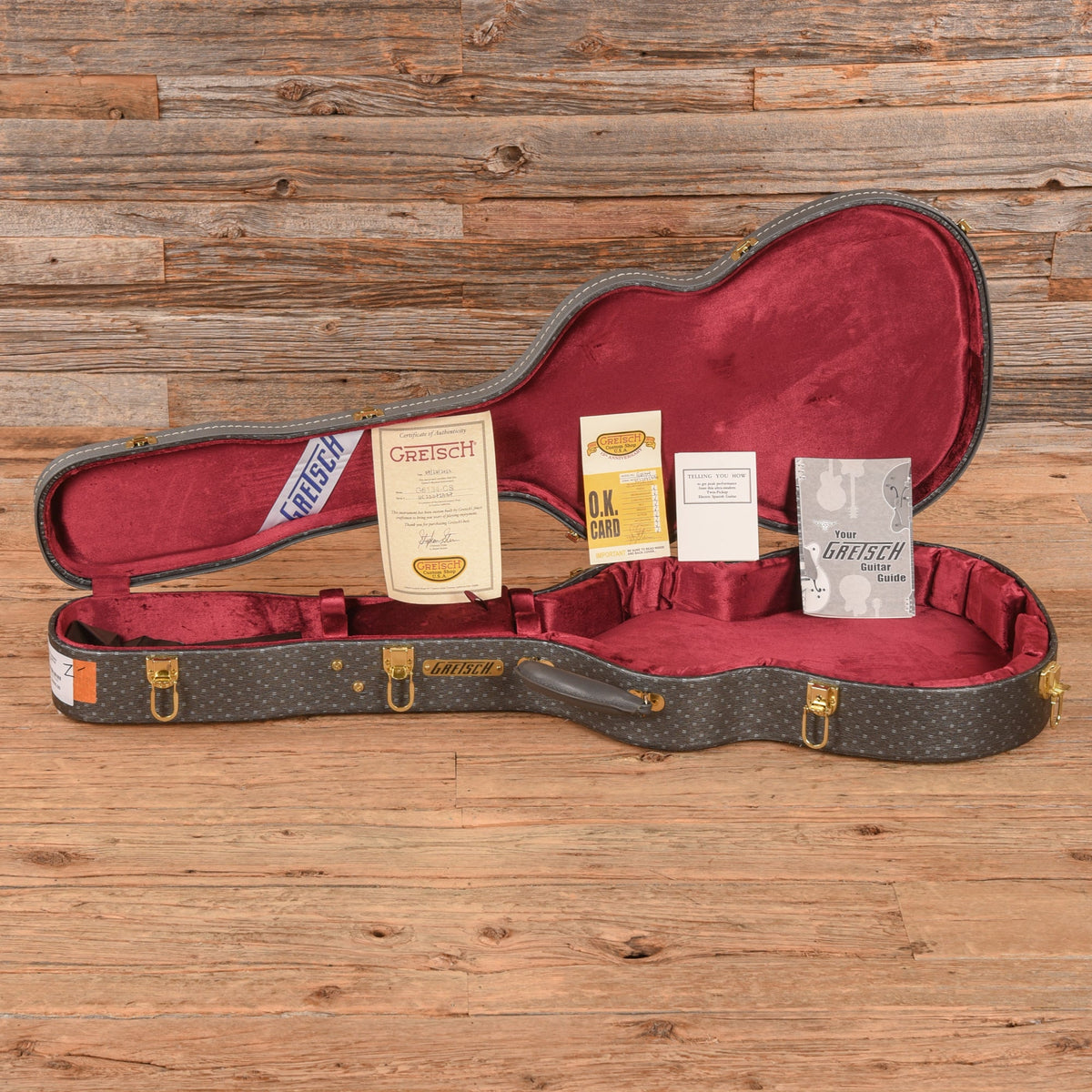 Gretsch Custom Shop Stephen Stern Masterbuilt G6134S-CS Penguin Sunburst 2022 - Zac Brown - View 9 | MusicMarket