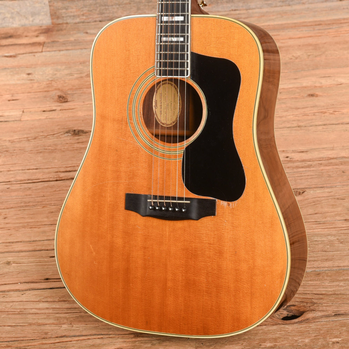 Guild D-55 Natural 1978 - View 2 | MusicMarket