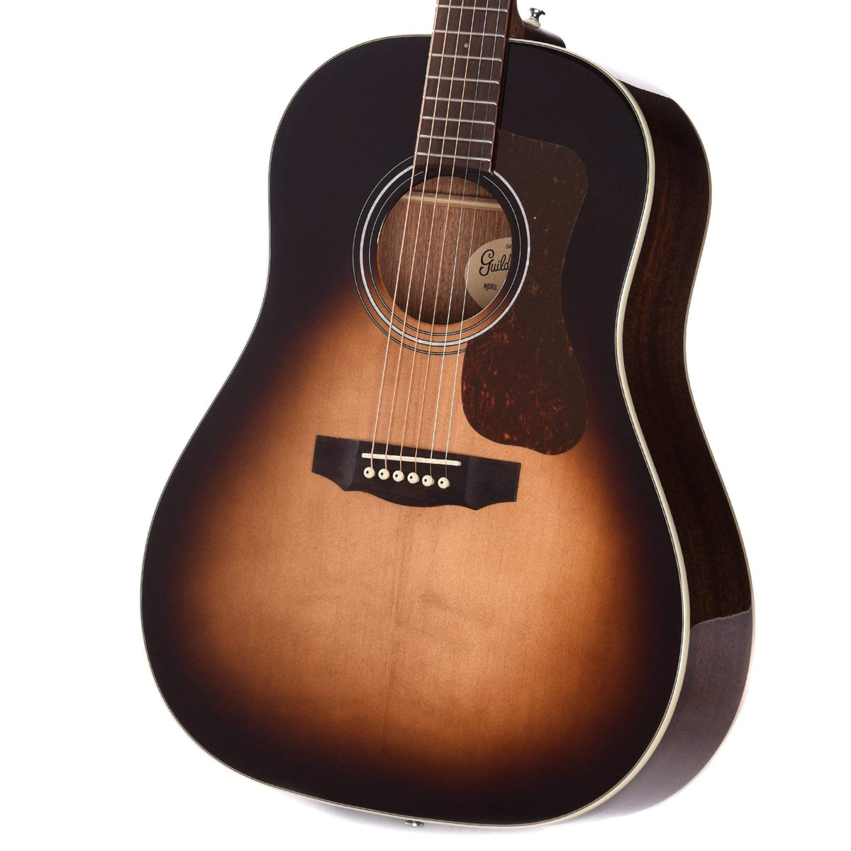 Guild Westerly DS-240 Memoir Dreadnought Slope Shoulder Vintage Sunburst - View 3 | MusicMarket