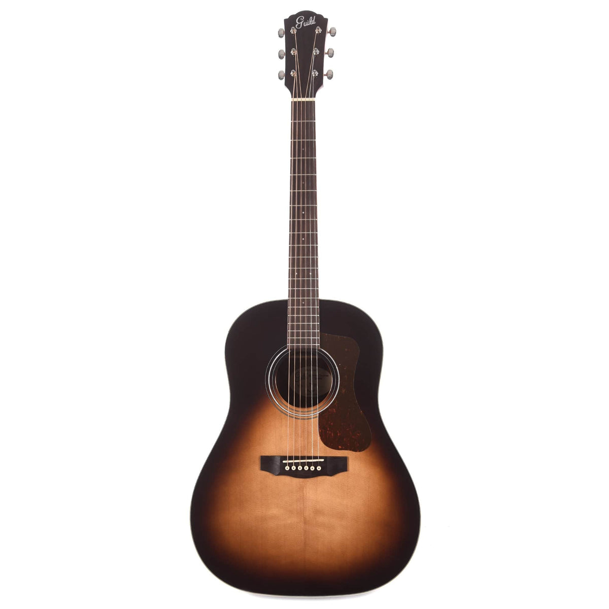 Guild Westerly DS-240 Memoir Dreadnought Slope Shoulder Vintage Sunburst - View 4 | MusicMarket