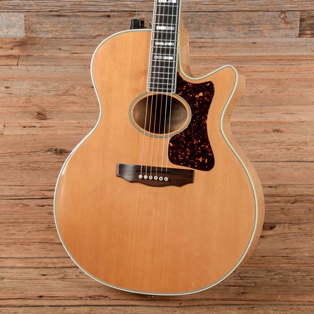 Guild F65CE Blonde 1992 - View 2 | MusicMarket
