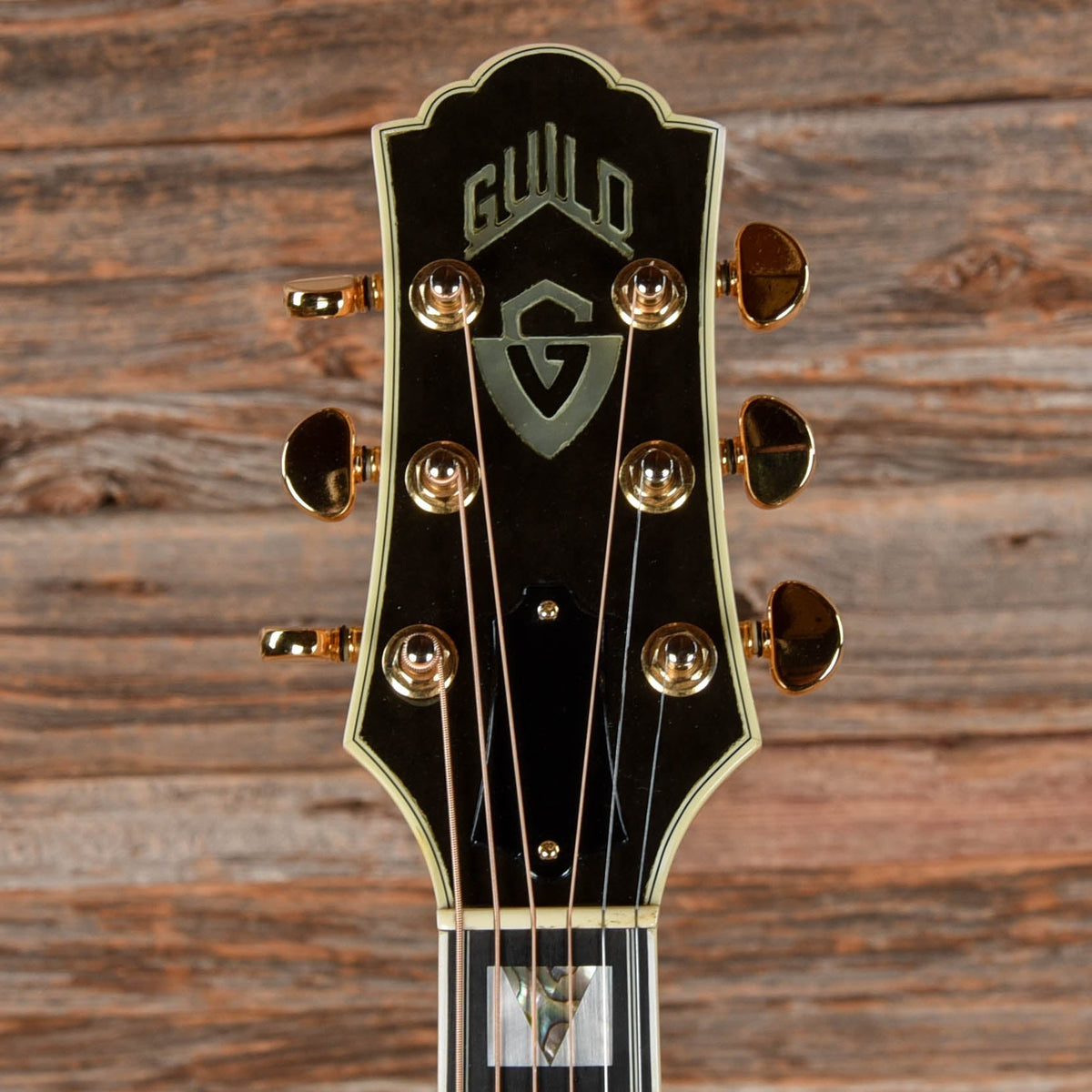 Guild F65CE Blonde 1992 - View 6 | MusicMarket