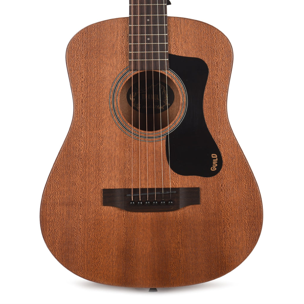 Guild Travel Mahogany Mini Dreadnought Acoustic Guitar - View 2 | MusicMarket