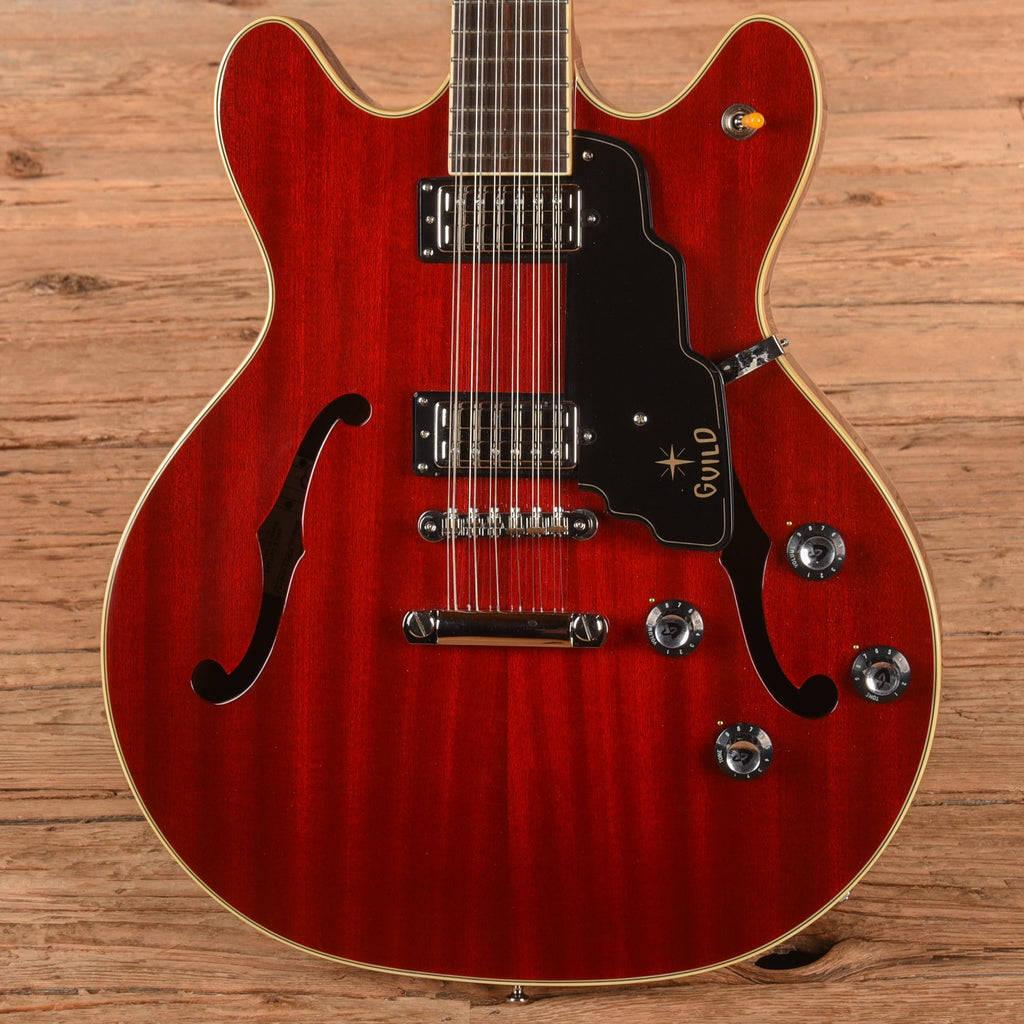 Guild Newark St. Collection Starfire IV ST-12 Cherry 2021 - View 2 | MusicMarket