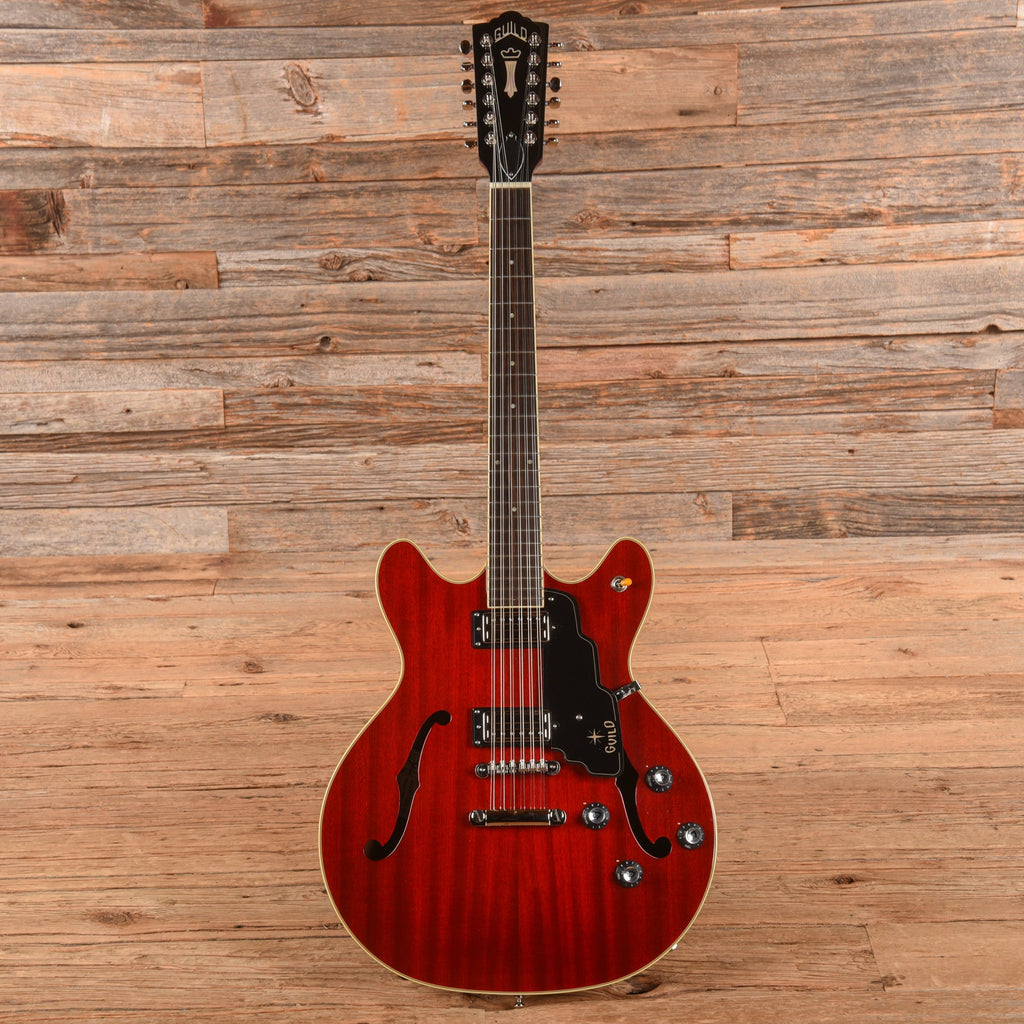 Guild Newark St. Collection Starfire IV ST-12 Cherry 2021 - View 4 | MusicMarket