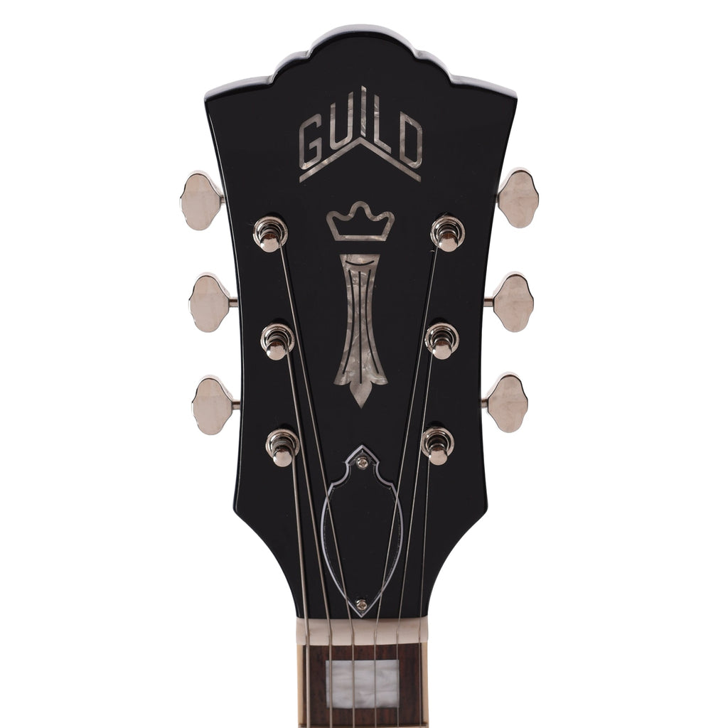 Guild S-300 Deluxe Neptune Blue Metallic - View 6 | MusicMarket