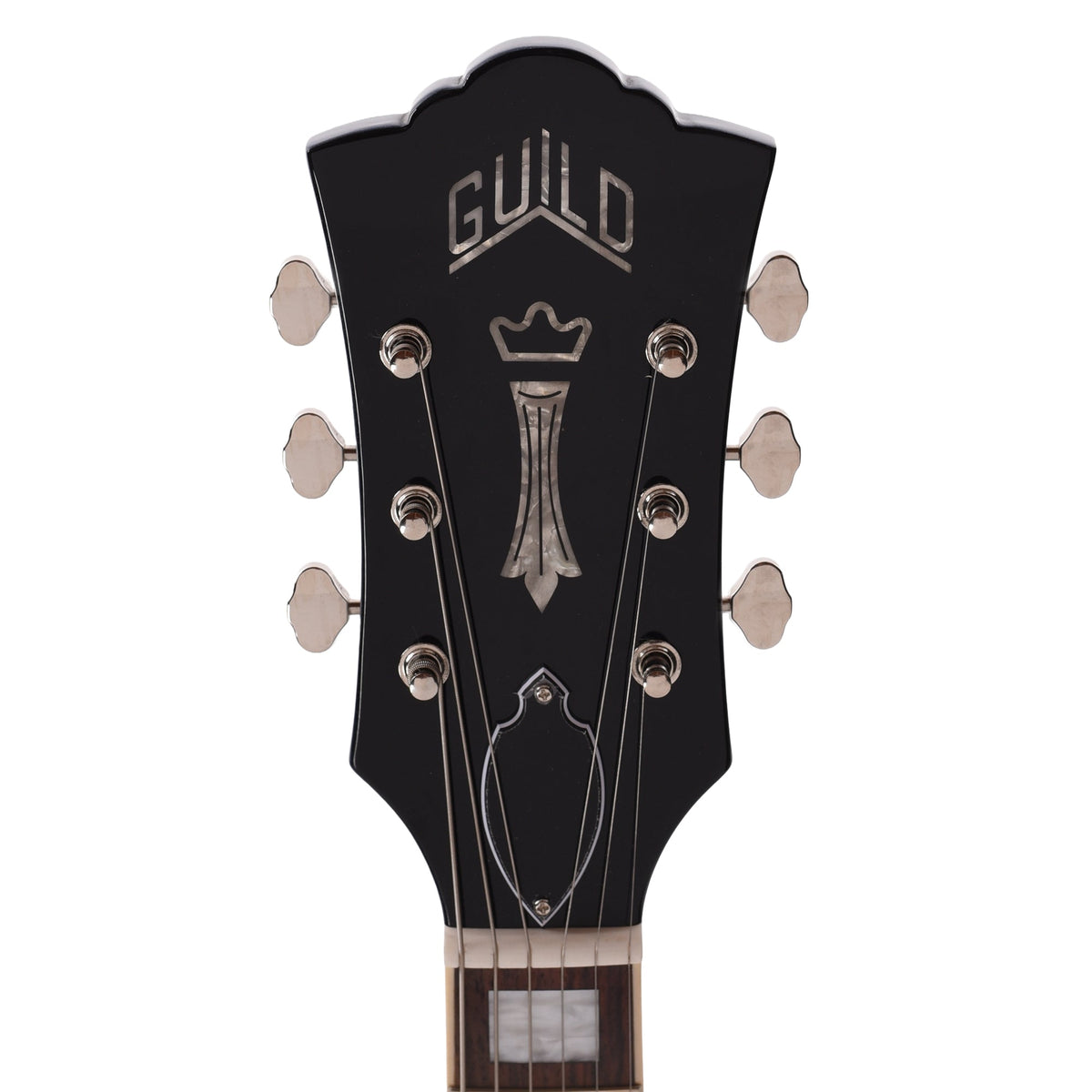 Guild S-300 Deluxe Neptune Blue Metallic - View 6 | MusicMarket