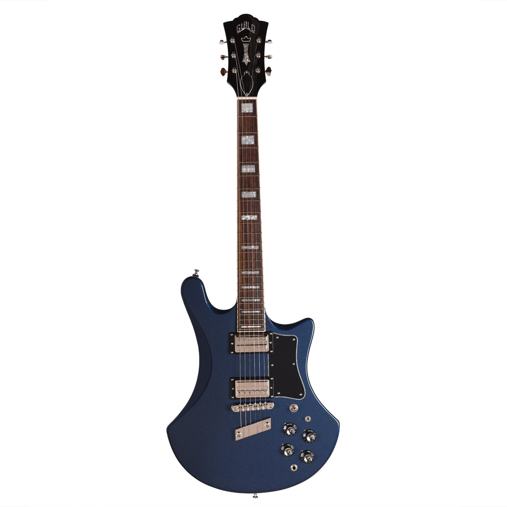 Guild S-300 Deluxe Neptune Blue Metallic - View 4 | MusicMarket