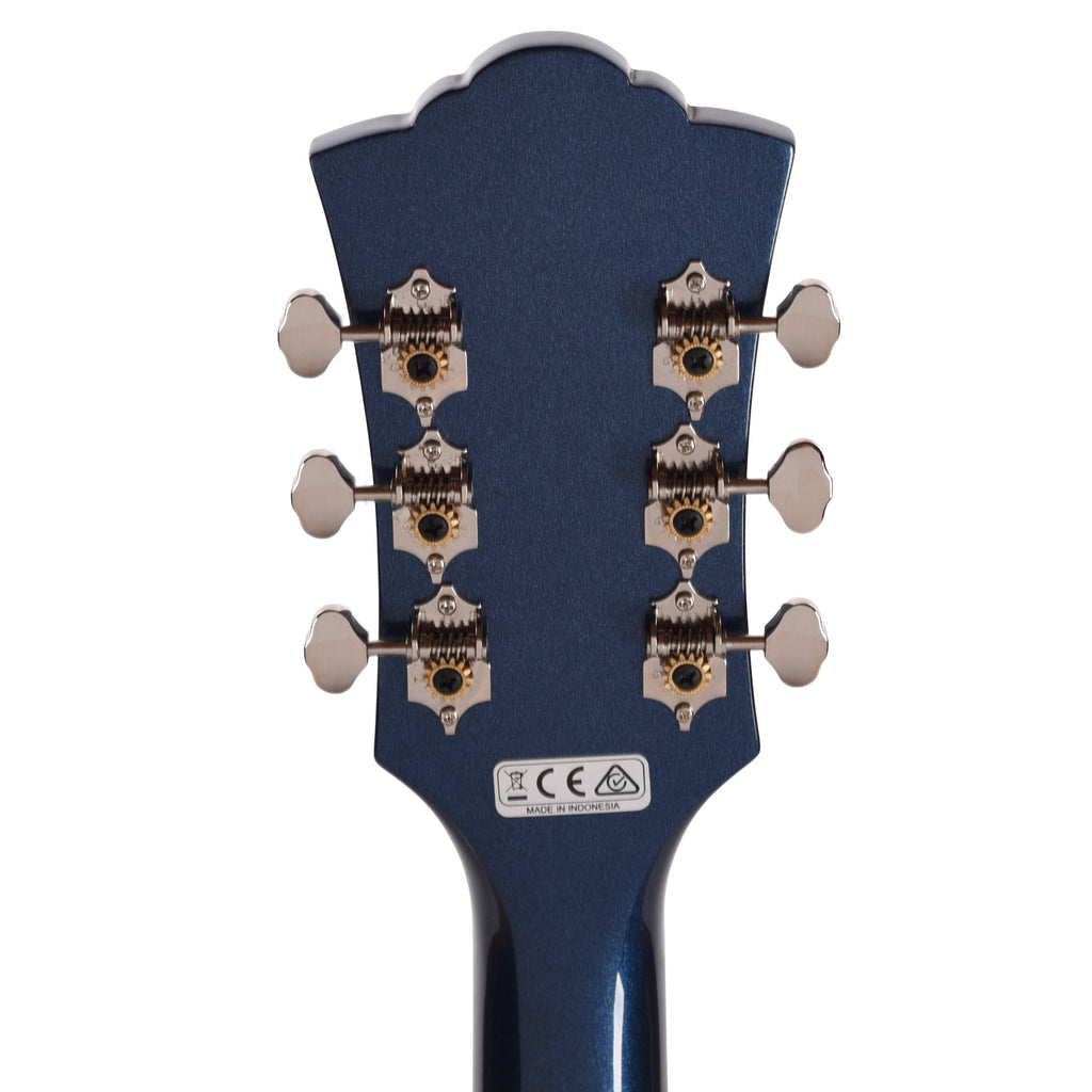 Guild S-300 Deluxe Neptune Blue Metallic - View 7 | MusicMarket
