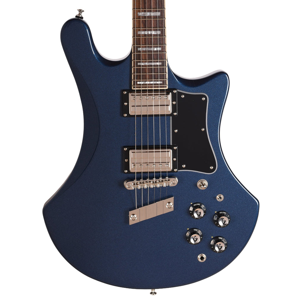 Guild S-300 Deluxe Neptune Blue Metallic - View 2 | MusicMarket