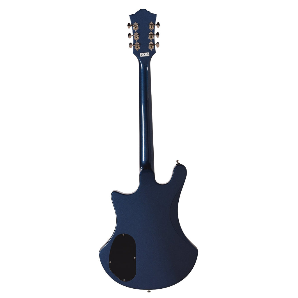 Guild S-300 Deluxe Neptune Blue Metallic - View 5 | MusicMarket